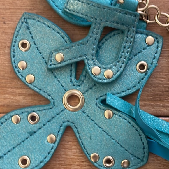 Vintage but New Rampage Metallic Fringe Hobo Purse - Picture 3 of 4